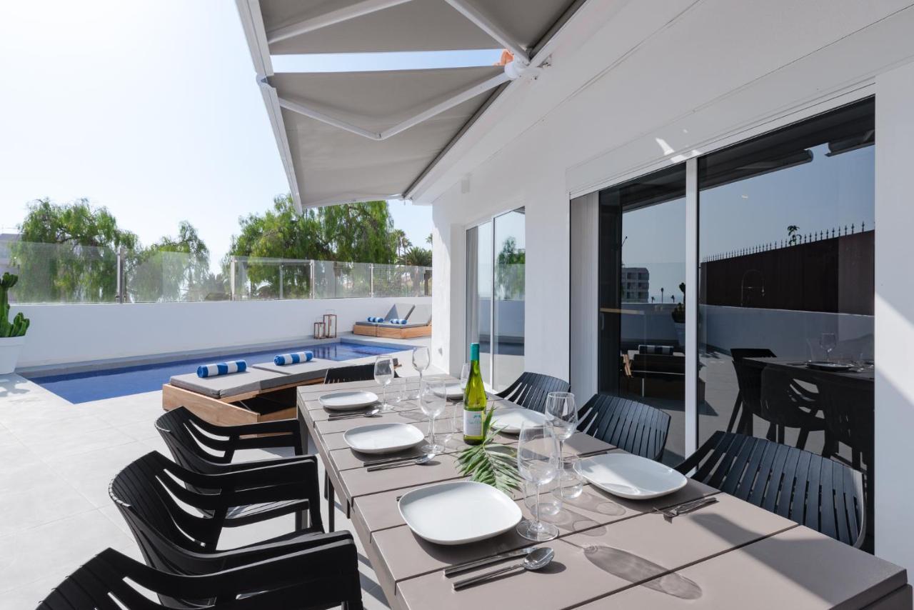 Luxury Villa Callao With Private Heated Pool Free Car Rental In May And June กาเยาซัลวาเค ภายนอก รูปภาพ