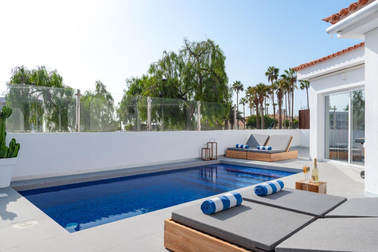 Luxury Villa Callao With Private Heated Pool Free Car Rental In May And June กาเยาซัลวาเค ภายนอก รูปภาพ